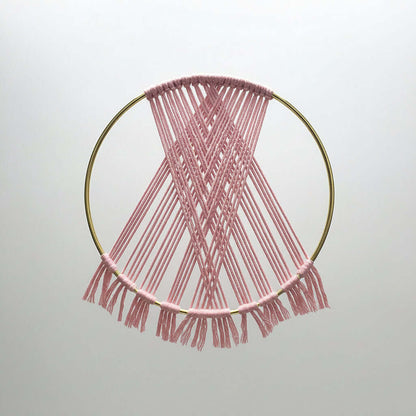 Colorful Dream Catcher Wall Hanging – Boho Circle Woven Room Decor